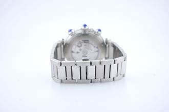 Thumbnail von Cartier Pasha Chronograph Steel - With Box And Papers - WSPA0018 2024