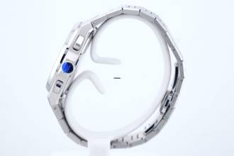 Thumbnail von Lucky Harvey Hammer Patern Klokkenspel - Paarse wijzerplaat - Klinkende uren - Ongedragen - Doos + Documenten Klok 2025