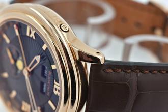 Thumbnail von Blancpain Léman Moonphase Calendar Black Dial 18k Rose Gold Limited Edition 2763 </h1>