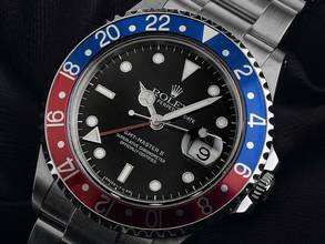 Thumbnail von Rolex GMT-Master II Ref.16710 1998 Full Set sehr gut Vintage </h1>