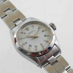 Rolex Oyster Perpetual Lady mit Oysterband Full Set v 1980 plus Rolex Revision TOP Zustand