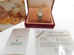 Thumbnail von Rolex Oyster Perpetual Lady mit Oysterband Full Set v 1980 plus Rolex Revision TOP Zustand