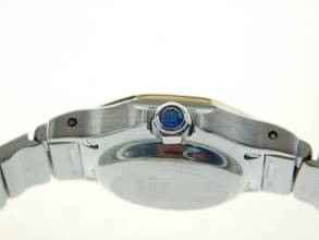 Thumbnail von Cartier Santos Octagon Automatik Damenuhr Stahl Gold Rarität aus den 80 er Jahren </h1>