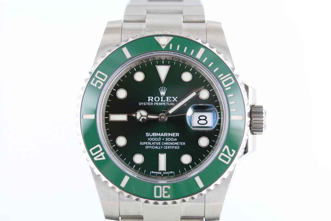  Rolex Submariner Date HULK//REF.116610LV//UNWORN//FULL SET//2019//#730 