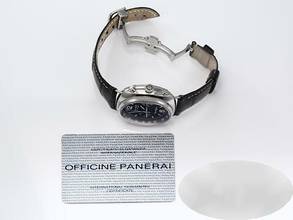 Thumbnail von Panerai Radiomir Chronograph Pam00288 2008 Edelstahl Automatik Stahl Chrono Steel Black Dial </h1>