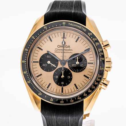  Omega Speedmaster 42 Yellow Gold – 310.62.42.50.99.001 – like NEW – 2024 Full Set 