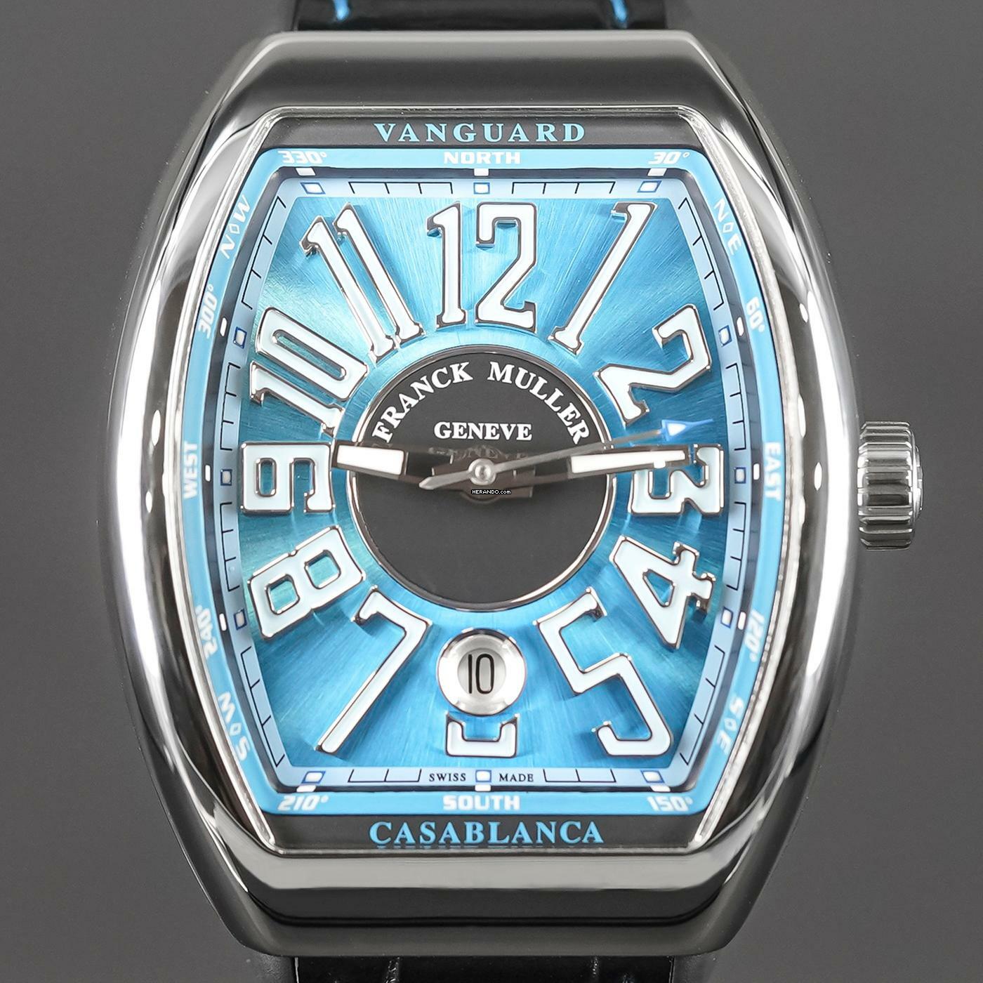  Franck Muller Vanguard Casablanca 2025 Blue Dial 