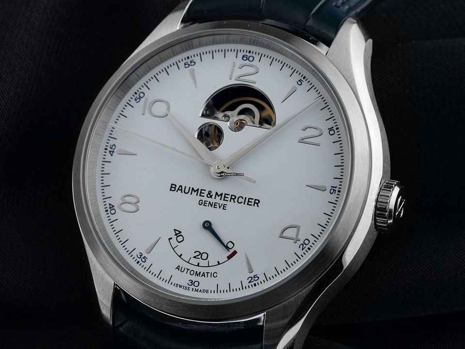  Baume & Mercier Clifton Open Heart Ref.M0A10448 2025 Full Set Ungetragen 