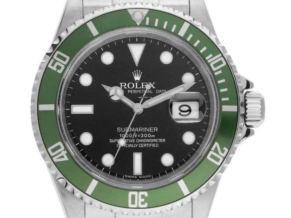  Rolex Submariner Date LV Date Ref.16610LV 2007 Box&Beschreibung wie Neu Vintage  