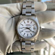Thumbnail von Rolex Datejust 36 16220 white dial Full Set 1989 </h1>