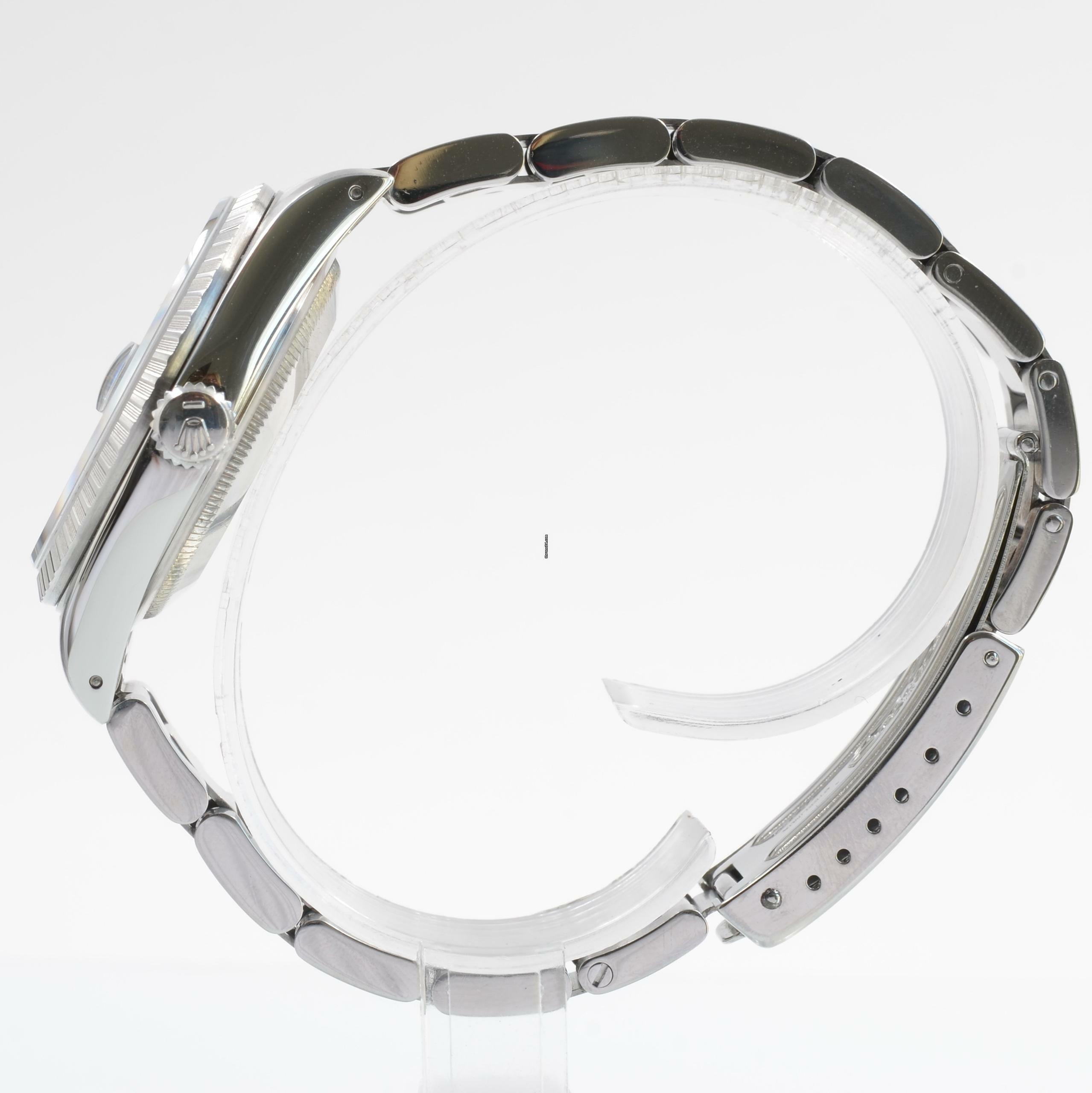 Thumbnail von Rolex Datejust 36 16220 white dial Full Set 1989 </h1>