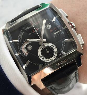  Heuer TAG Monaco Calibre 12 LS Chronograph Automatic ref CAL2110 CAL2110 