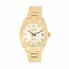 Rolex Datejust 31 Armbanduhr Datejust Automatik aus 750 Gelbgold Ref. 178278 </h1>