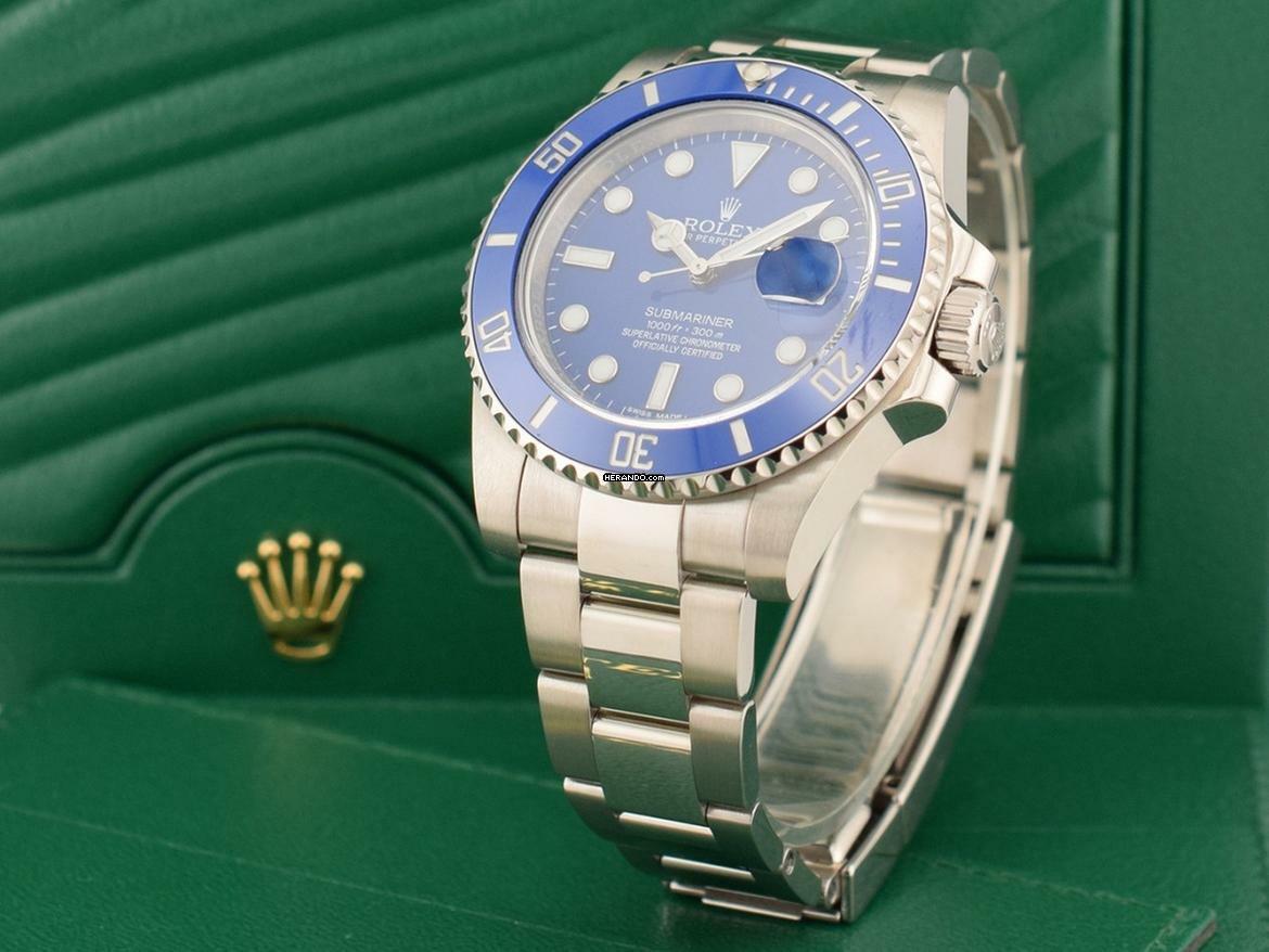 Thumbnail von Rolex Submariner Date 116619lb Like New Full Set
