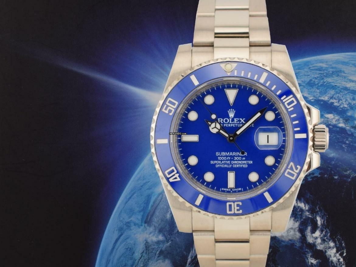 Thumbnail von Rolex Submariner Date 116619lb Like New Full Set