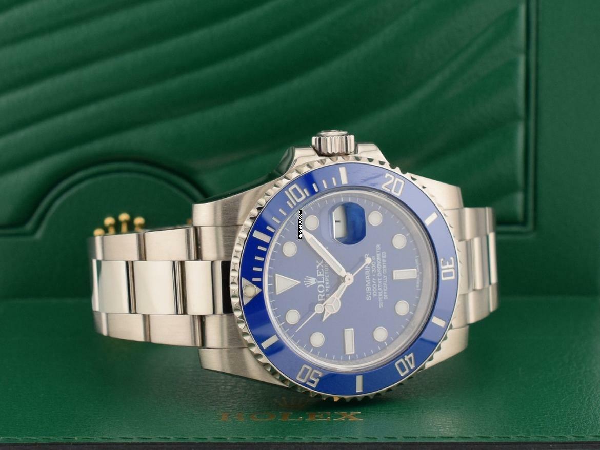 Thumbnail von Rolex Submariner Date 116619lb Like New Full Set