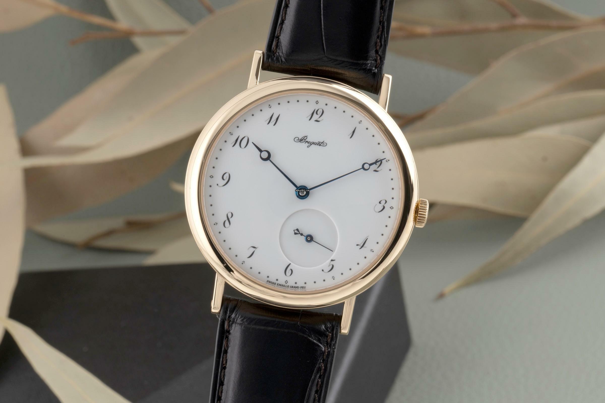  Breguet Classique 18K Gold (0,750) Automatik Herrenuhr Ref. 5140  