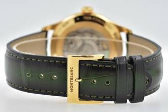 Thumbnail von Montblanc Heritage 18k Yellow Gold Green Dial 126464 </h1>