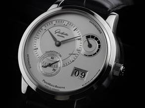 Thumbnail von Glashütte Original PanoMaticReserve PanoMatic Reserve Ref.90-03-02-02-04 2007 Full Set wie Neu Vintage