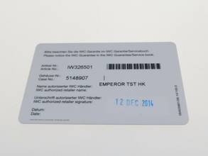 Thumbnail von IWC Fliegeruhr Mark XVII mit Lederband im Bestzustand 41 mm 2014mit Original Zertifikat