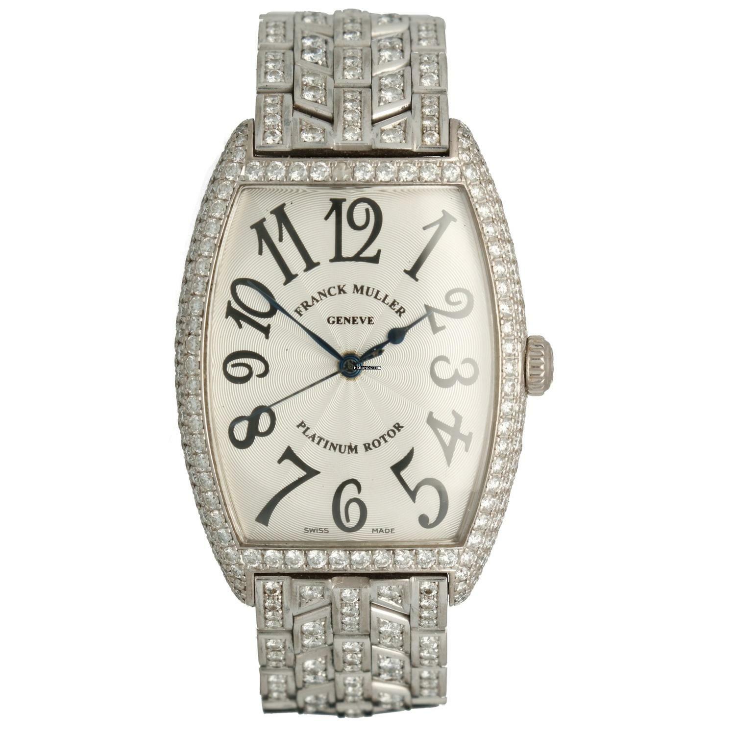  Franck Muller Curvex Master of Complication 2852SC D Full Set Factory Diamonds 