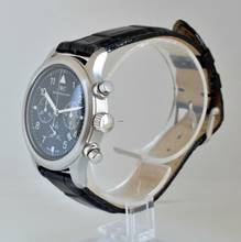 Thumbnail von IWC Fliegeruhr Chronograph Pilot IW3740 chronograph date black dial Full Set quartz 1988’s </h1>