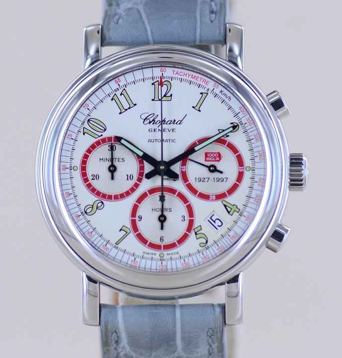  Chopard Mille Miglia Chronograph 8316 white Dial 39mm Racing Limited Top </h1> 