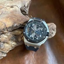 Thumbnail von Audemars Piguet Royal Oak Offshore Tourbillon Chronograph Royal Oak Offshore Chrono Tourbillon Platin - FULLSET </h1>