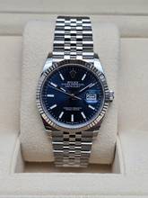 Thumbnail von Rolex Datejust 36 36mm 126234 Blue Dial Jubilee Unworn/New Condition Full Set 2/2026