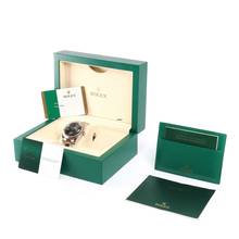 Thumbnail von Rolex Datejust 41 Oyster Fluted Steel / Everosegold Wimbledon Dial Service '25 </h1>