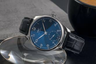 Thumbnail von IWC Portugieser Automatik Stahl Automatik Herrenuhr Ref. IW358305