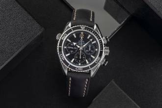Thumbnail von Omega Seamaster Planet Ocean Chronograph Stahl Automatik Ref. 222.32.38.50.01.001 B&P