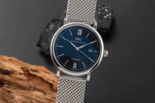  IWC Portofino Automatic Schaffhausen Portofino Automatik Stahl Herrenuhr Ref IW356506  