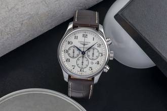 Thumbnail von Longines Master Collection Chronograph Automatik Ref. L2.859.4.78.3 B&P 2022