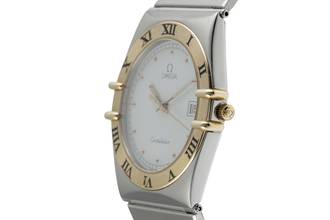 Thumbnail von Omega Constellation Quartz Stahl / Gold Quarz Herrenuhr Ref. 398.0876 Klassiker