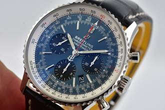 Thumbnail von Breitling Navitimer 1 B01 Chronograph 43mm AB0121211C1P3 Deployant </h1>