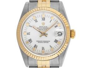 Thumbnail von Rolex Datejust 31 Medium Ref.68273 1985 Full Set sehr gut Vintage