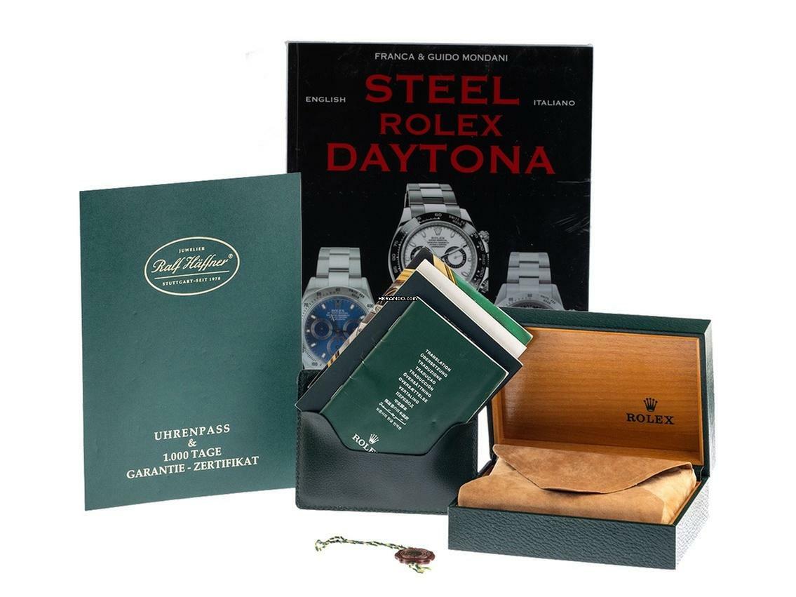 Rolex Daytona Ref.116520 2002 Box&Beschreibung wie Neu Vintage