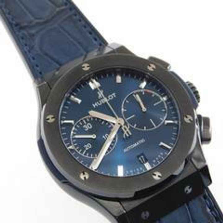  Hublot Classic Fusion Blue Chronograph im Neu Zustand 45 mm Herrenuhr </h1> 