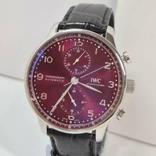 Thumbnail von IWC Portugieser Chronograph Bourdeaux Dial 41mm Automático Completo