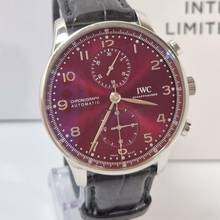 Thumbnail von IWC Portugieser Chronograph Bourdeaux Dial 41mm Automático Completo
