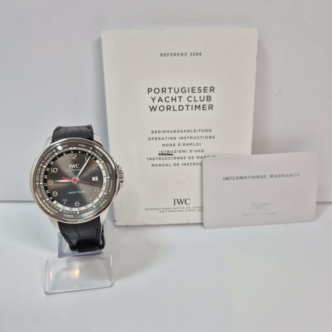 IWC Portugieser Portuguese Yacht Club Worldtimer Ltd Edition 45mm Automático Completo 