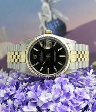 Thumbnail von Rolex Datejust 36 Stahl/Gold Ref: 16013 von 1980 mit Rolex Box & Papiere </h1>