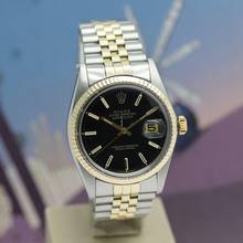 Thumbnail von Rolex Datejust 36 Stahl/Gold Ref: 16013 von 1980 mit Rolex Box & Papiere </h1>