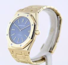 Thumbnail von Audemars Piguet Royal Oak Jumbo 18K Gold Jumbo 5402BA grey Clou de Paris B-Serie Cal2121 Luxusuhr </h1>