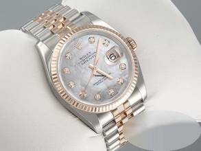 Thumbnail von Rolex Datejust 36 36mm 116231 2012 Stahl Rosegold 750 Perlmutt Diamanten Automatik Stainless Steel 18kt Rose Gold Jubilé-band Chronometer Oyster </h1>