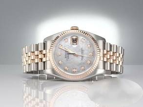 Thumbnail von Rolex Datejust 36 36mm 116231 2012 Stahl Rosegold 750 Perlmutt Diamanten Automatik Stainless Steel 18kt Rose Gold Jubilé-band Chronometer Oyster </h1>
