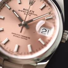 Thumbnail von Rolex Oyster Perpetual Date 34 Pink Dial