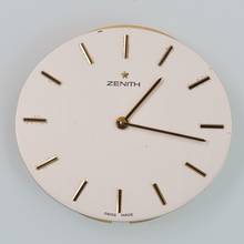Thumbnail von Zenith Pocket watch oval shaped open face yellow gold 18KT Very Rare </h1>