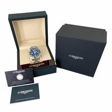 Thumbnail von Longines HydroConquest 41MM blue dial ceramic bezel Automatic Full Set 2023 </h1>